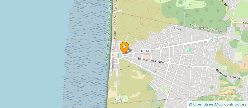 localisation de l'entreprise MADAME AMANDINE DUVAUX à CUCQ