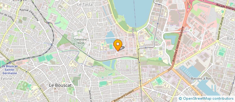 localisation de l'entreprise MADAME AMANDINE EDARD  BRUGES