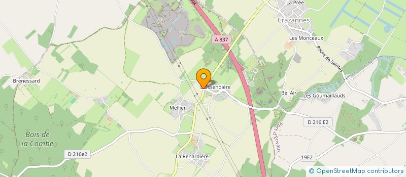 localisation de l'entreprise MADAME AMANDINE EDMOND  PLASSAY