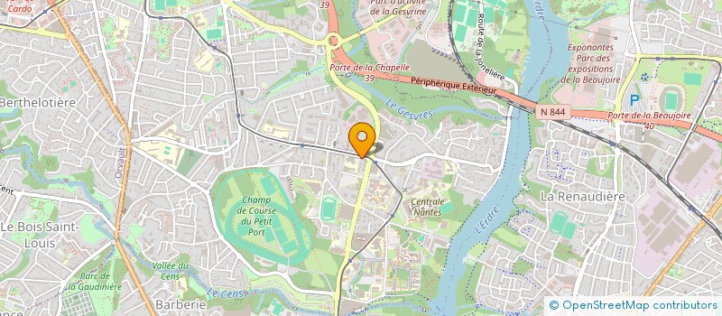 localisation de l'entreprise MADAME AMANDINE EMERAUD  NANTES