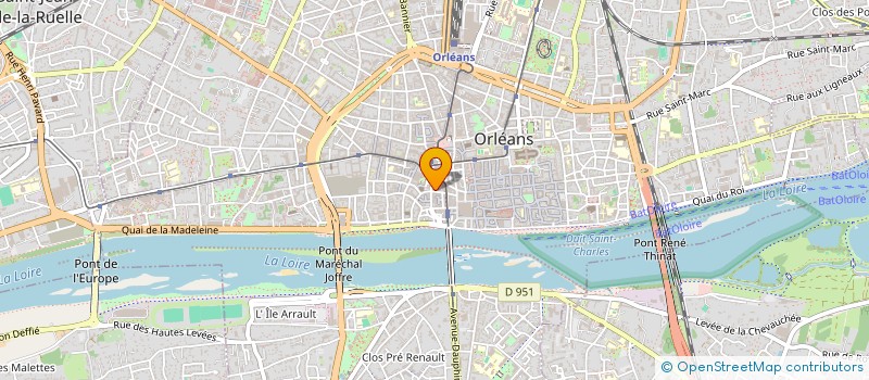 localisation de l'entreprise MADAME AMANDINE ESCARTIN  ORLEANS