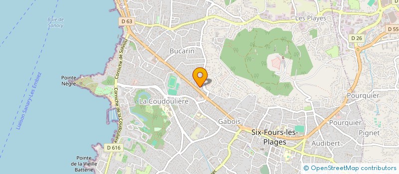 localisation de l'entreprise MADAME AMANDINE ESPI à SIX-FOURS-LES-PLAGES