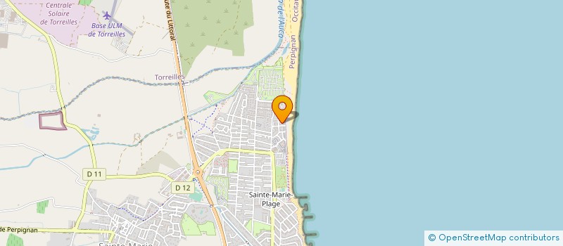 localisation de l'entreprise MADAME AMANDINE ESPOULLIER  SAINTE-MARIE-LA-MER