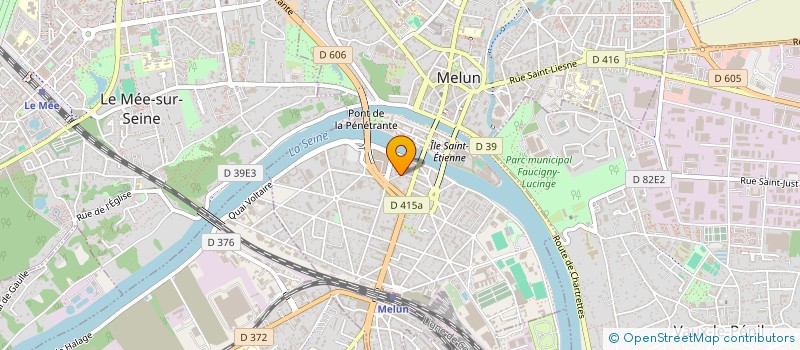 localisation de l'entreprise MADAME AMANDINE ETELAGE à MELUN