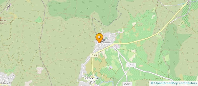 localisation de l'entreprise MADAME AMANDINE FABRE  CORCONNE