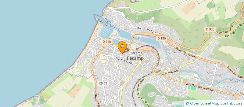 localisation de l'entreprise MADAME AMANDINE FAHY à FECAMP