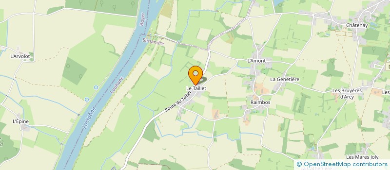 localisation de l'entreprise MADAME AMANDINE FARRUGIA  SIMANDRE