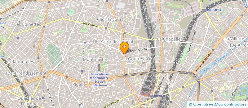 localisation de l'entreprise MADAME AMANDINE FAYNOT  PARIS