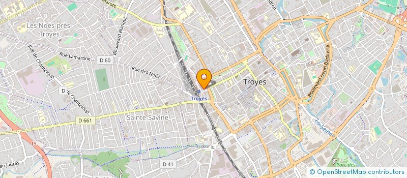 localisation de l'entreprise MADAME AMANDINE FAYS  TROYES