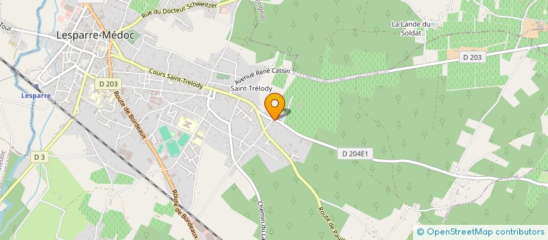 localisation de l'entreprise MADAME AMANDINE FERRAND à LESPARRE-MEDOC