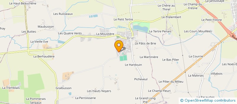 localisation de l'entreprise MADAME AMANDINE FERRE à BRIE