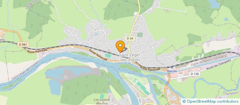 localisation de l'entreprise MADAME AMANDINE FERRIEN  SAINT-LEGER-DES-VIGNES