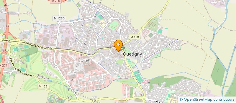 localisation de l'entreprise MADAME AMANDINE FEVRAT à QUETIGNY