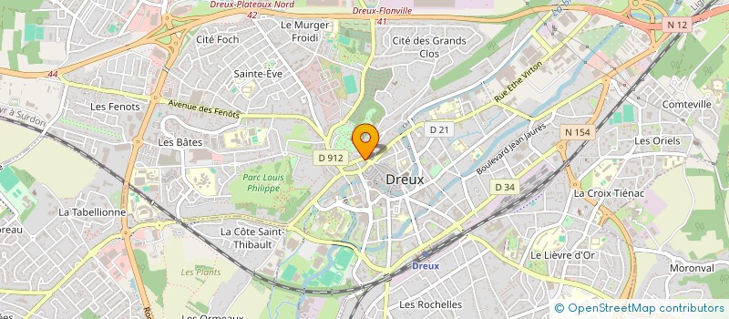 localisation de l'entreprise MADAME AMANDINE FEZARD à DREUX