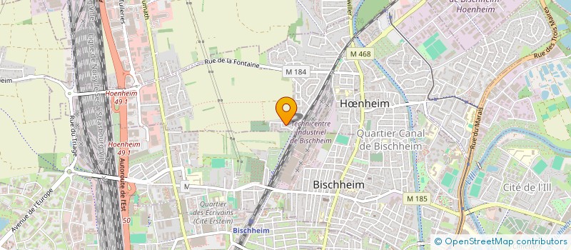 localisation de l'entreprise MADAME AMANDINE FINCK  HNHEIM