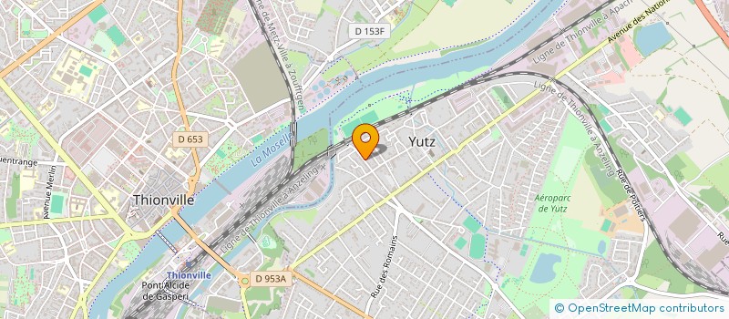 localisation de l'entreprise MADAME AMANDINE FINCK  YUTZ