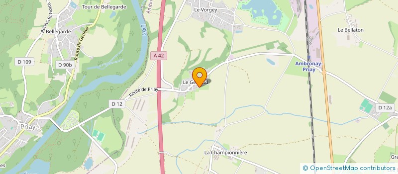 localisation de l'entreprise MADAME AMANDINE FONTAINE  AMBRONAY