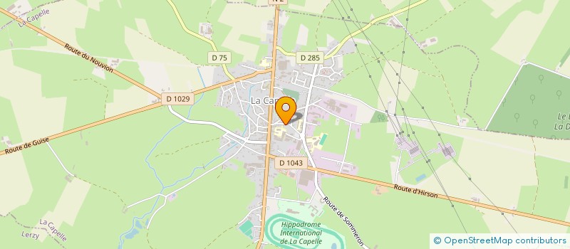 localisation de l'entreprise MADAME AMANDINE FONTENELLE  LA CAPELLE