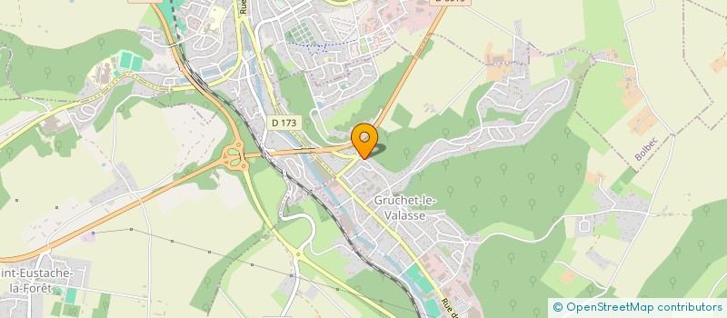 localisation de l'entreprise MADAME AMANDINE FOUCHAUX à GRUCHET-LE-VALASSE
