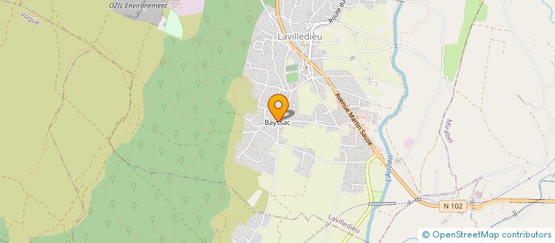 localisation de l'entreprise MADAME AMANDINE FOURGEAUD  VILLENEUVE-DE-BERG