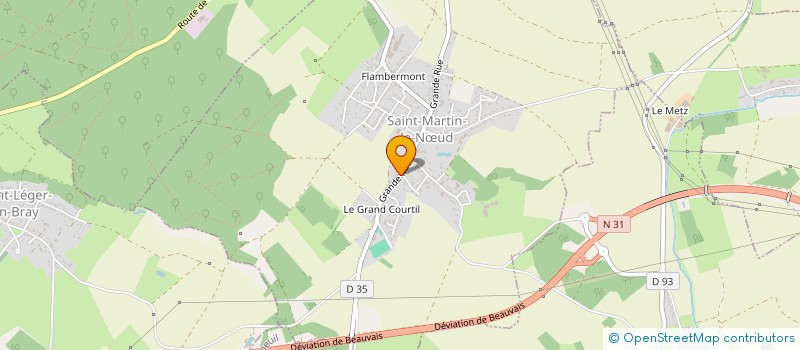 localisation de l'entreprise MADAME AMANDINE FOURTIN  SAINT-MARTIN-LE-NUD