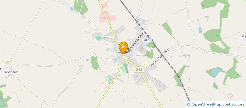 localisation de l'entreprise MADAME AMANDINE FRANCOIS  LATHUS-SAINT-REMY