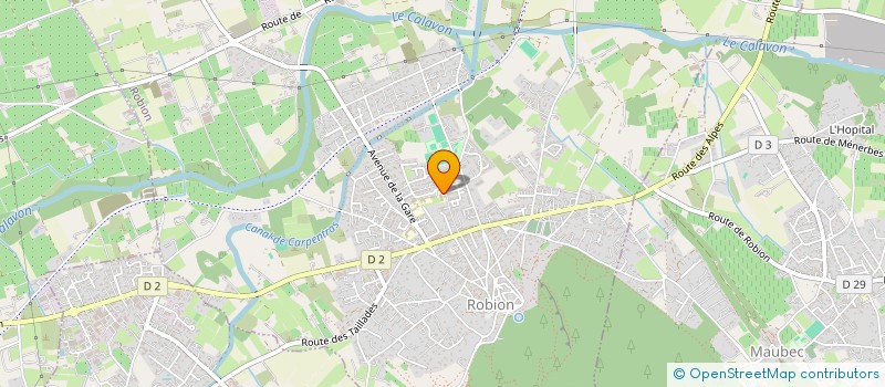 localisation de l'entreprise MADAME AMANDINE FREDIANI  ROBION