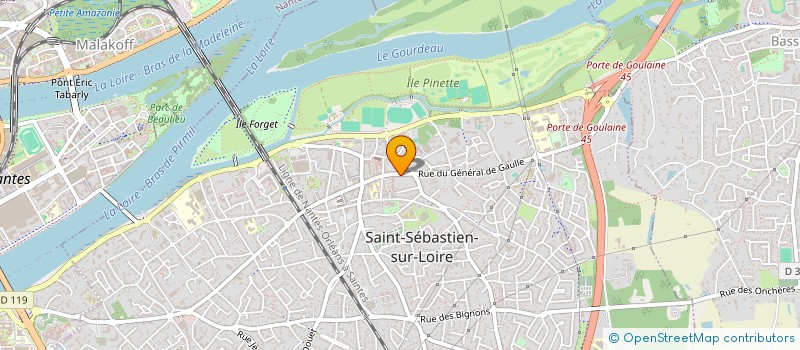 localisation de l'entreprise MADAME AMANDINE FROMY  SAINT-SEBASTIEN-SUR-LOIRE