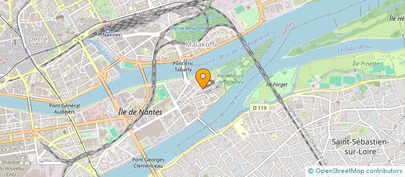 localisation de l'entreprise MADAME AMANDINE GABORIAU  NANTES