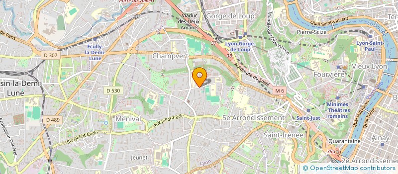 localisation de l'entreprise MADAME AMANDINE GACON à LYON