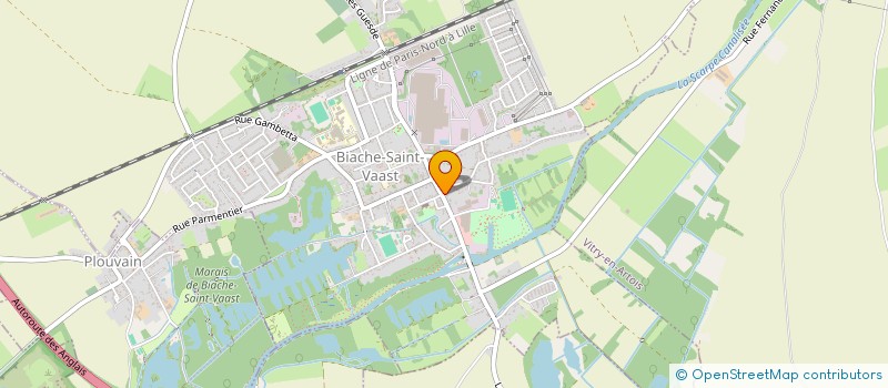 localisation de l'entreprise MADAME AMANDINE GAMBIER  BIACHE-SAINT-VAAST