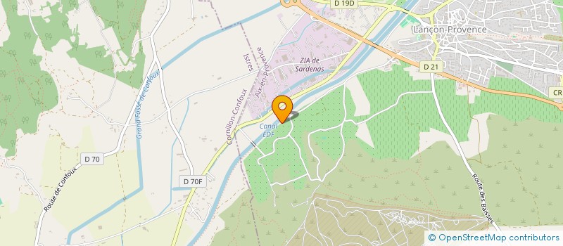 localisation de l'entreprise MADAME AMANDINE GAME  LANCON-PROVENCE