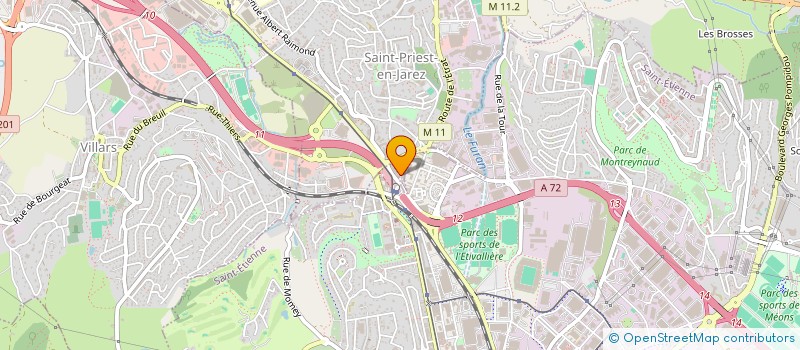 localisation de l'entreprise MADAME AMANDINE GARCIA  SAINT-PRIEST-EN-JAREZ