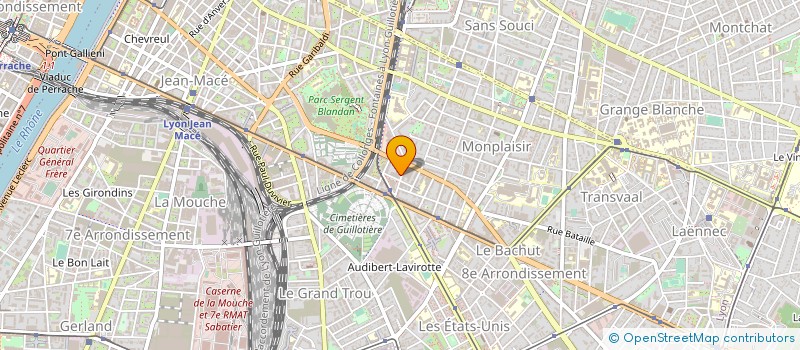 localisation de l'entreprise MADAME AMANDINE GAREL  LETRA