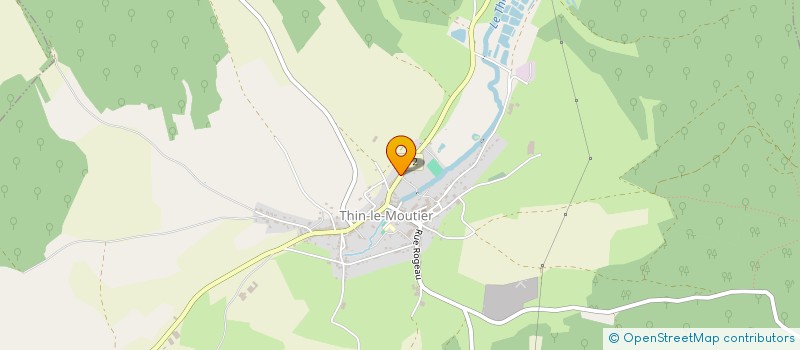 localisation de l'entreprise MADAME AMANDINE GARNIER  THIN-LE-MOUTIER