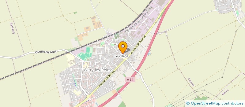 localisation de l'entreprise MADAME AMANDINE GASIOREK à WITRY-LES-REIMS
