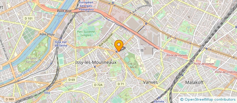 localisation de l'entreprise MADAME AMANDINE GASTOUT à ISSY-LES-MOULINEAUX