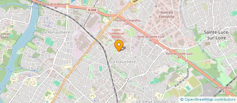 localisation de l'entreprise MADAME AMANDINE GAU à NANTES
