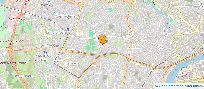 localisation de l'entreprise MADAME AMANDINE GAUDILLIERE à NANTES