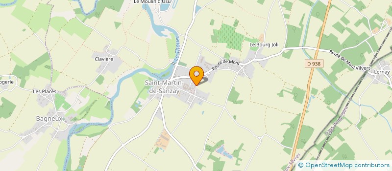 localisation de l'entreprise MADAME AMANDINE GAUTHIER-RICHER à SAINT-MARTIN-DE-SANZAY
