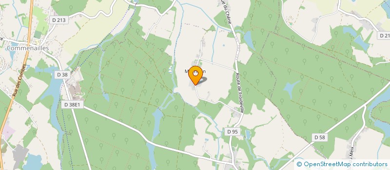 localisation de l'entreprise MADAME AMANDINE GEILLON  VINCENT-FROIDEVILLE