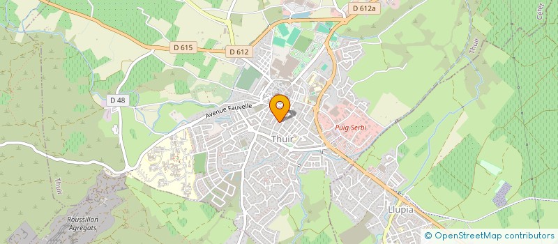 localisation de l'entreprise MADAME AMANDINE GENDRE  FOURQUES