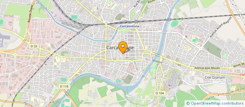 localisation de l'entreprise MADAME AMANDINE GILLARD à CARCASSONNE