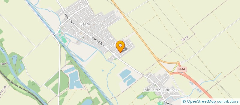 localisation de l'entreprise MADAME AMANDINE GOESSEN  SARRY