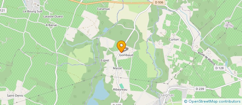 localisation de l'entreprise MADAME AMANDINE GOUVEIA  ESPIET