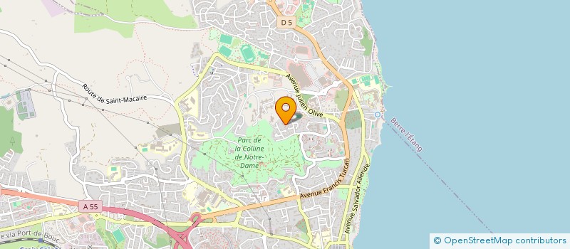 localisation de l'entreprise MADAME AMANDINE GRAFFEO  MARTIGUES