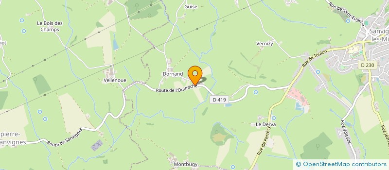 localisation de l'entreprise MADAME AMANDINE GRILLET  SANVIGNES-LES-MINES