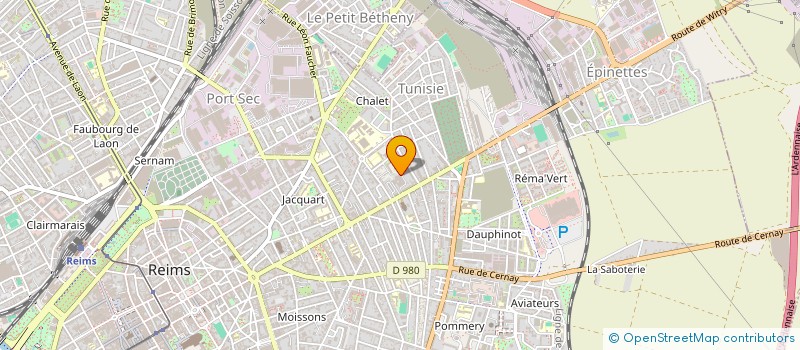 localisation de l'entreprise MADAME AMANDINE GROLET  REIMS