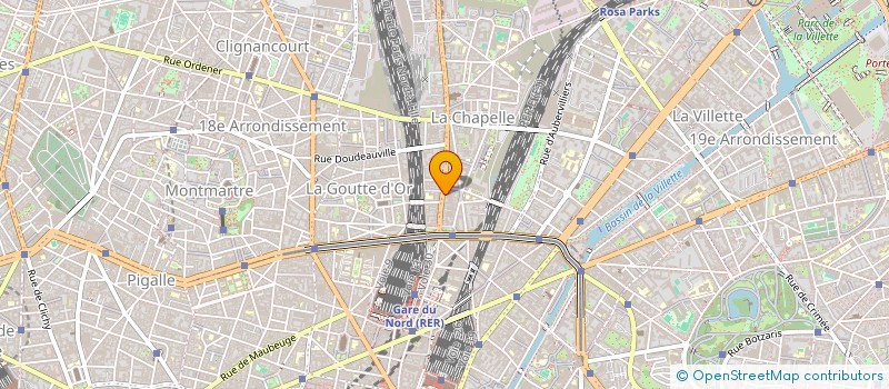 localisation de l'entreprise MADAME AMANDINE GUEGANO  PARIS