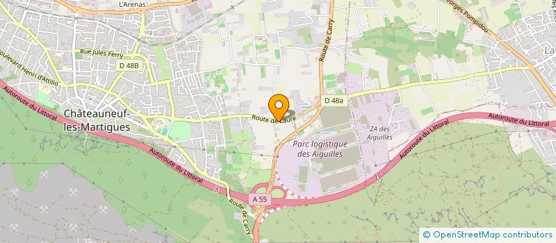 localisation de l'entreprise MADAME AMANDINE GUERIN  DAMGAN